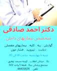 دکتر احمد صادقی ارمی